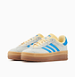 adidas Gazelle Bold Almost Blue Yellow (Women's) - Thumbnail 2