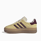 adidas Gazelle Bold Almost Yellow Maroon (Women's) - thumbnail 1