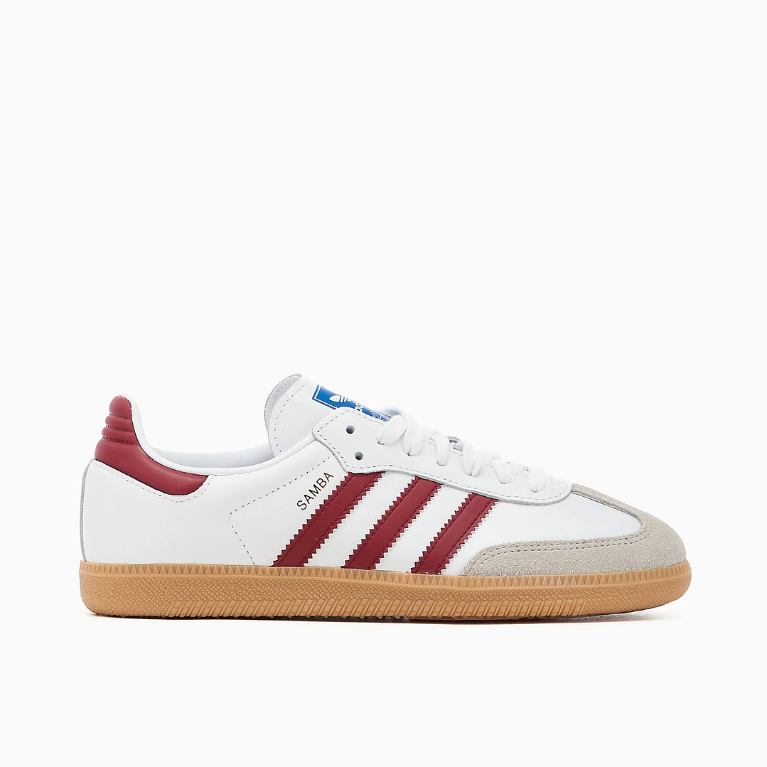 adidas Samba OG White Burgundy Gum 3