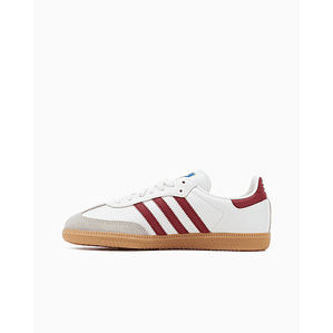 adidas Samba OG White Burgundy Gum