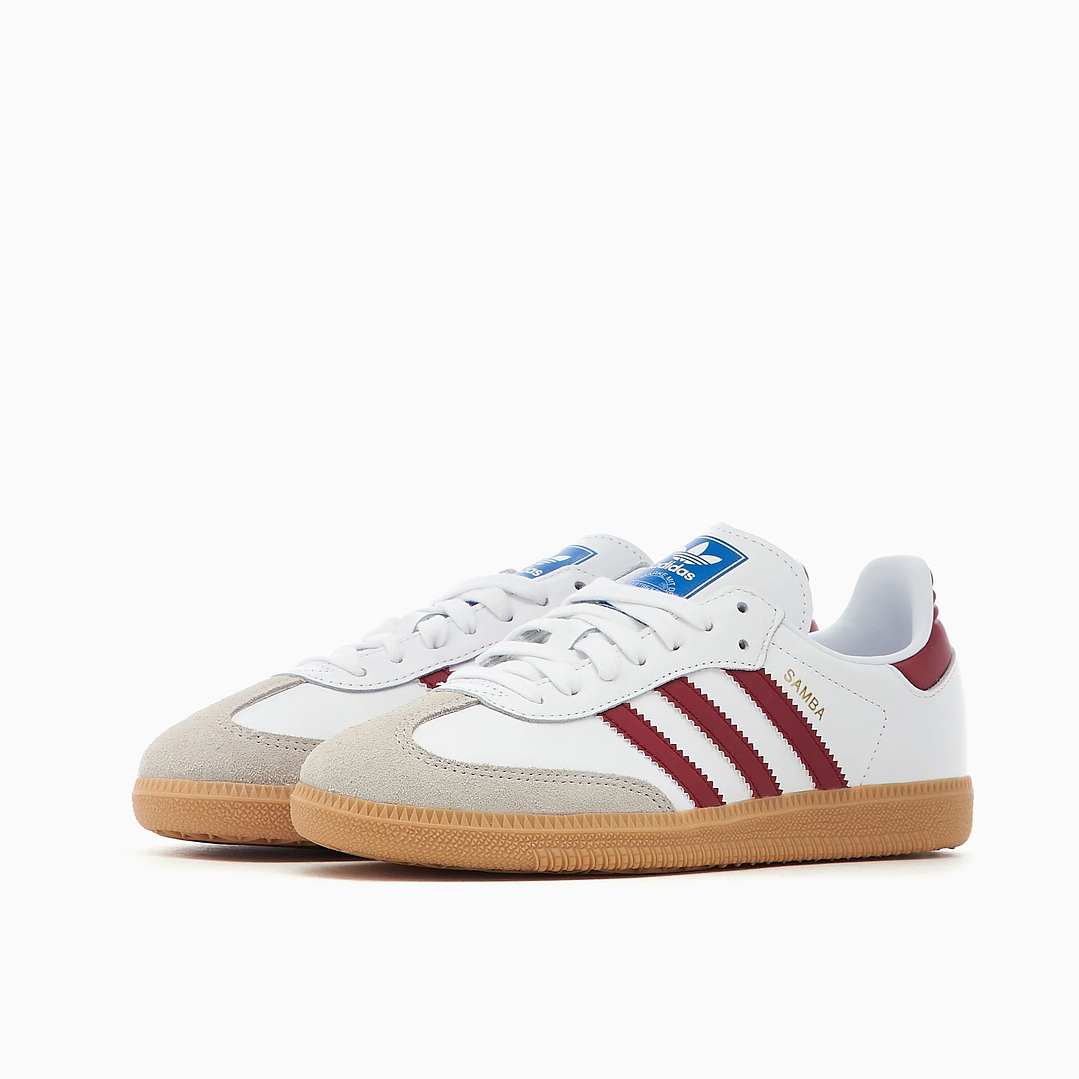 adidas Samba OG White Burgundy Gum 2