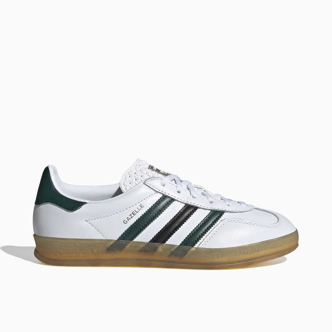 adidas Gazelle Indoor White Collegiate Green (Women's) 3