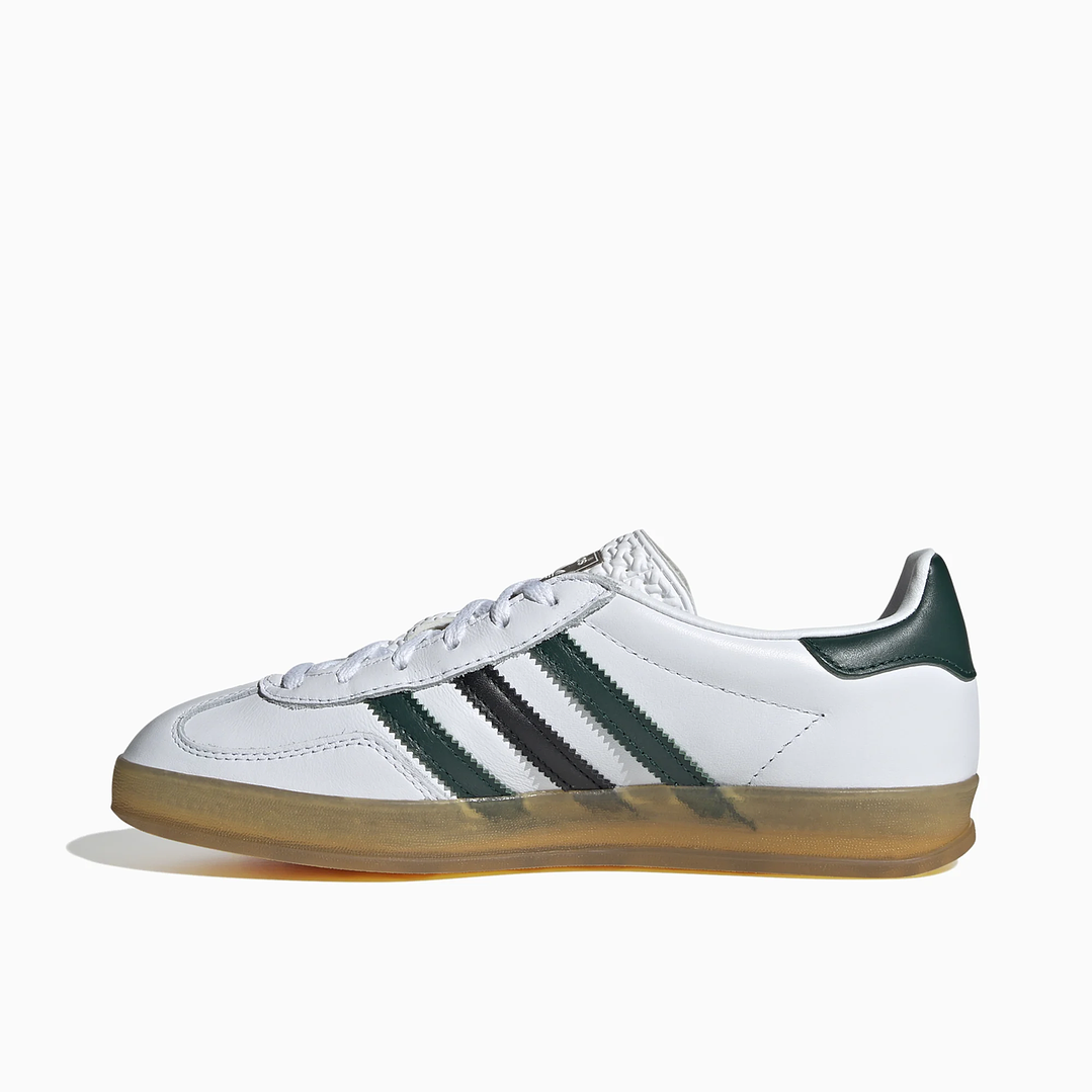 adidas Gazelle Indoor White Collegiate Green (Women's) 1