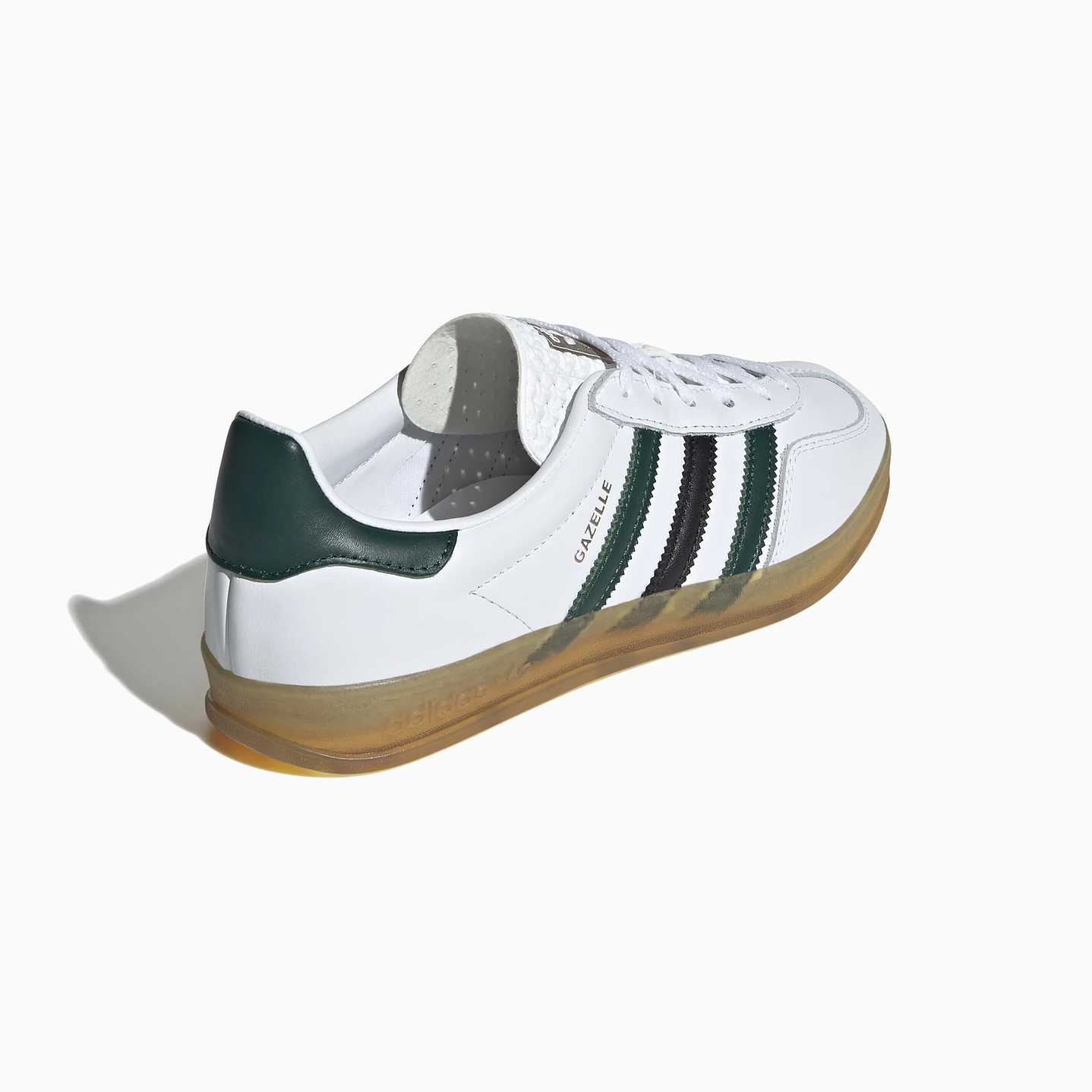 adidas Gazelle Indoor White Collegiate Green (Women's) 6