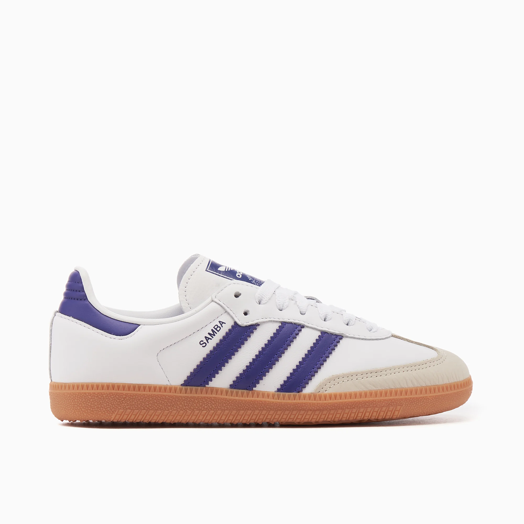 adidas Samba OG White Energy Ink Gum (Women's) 3