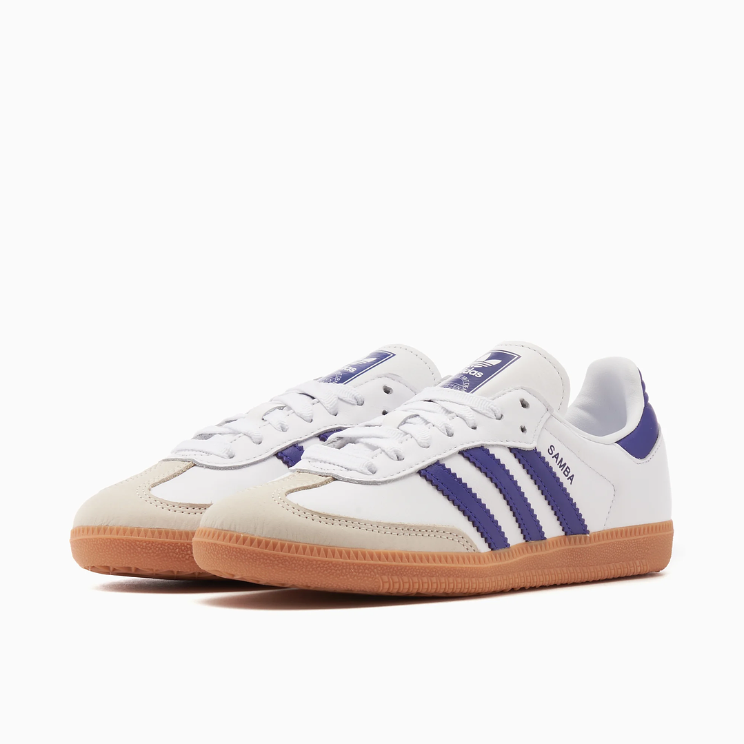 adidas Samba OG White Energy Ink Gum (Women's) 2