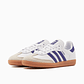 adidas Samba OG White Energy Ink Gum (Women's) - Thumbnail 2