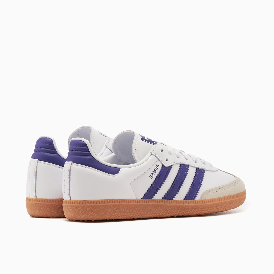 adidas Samba OG White Energy Ink Gum (Women's) 6