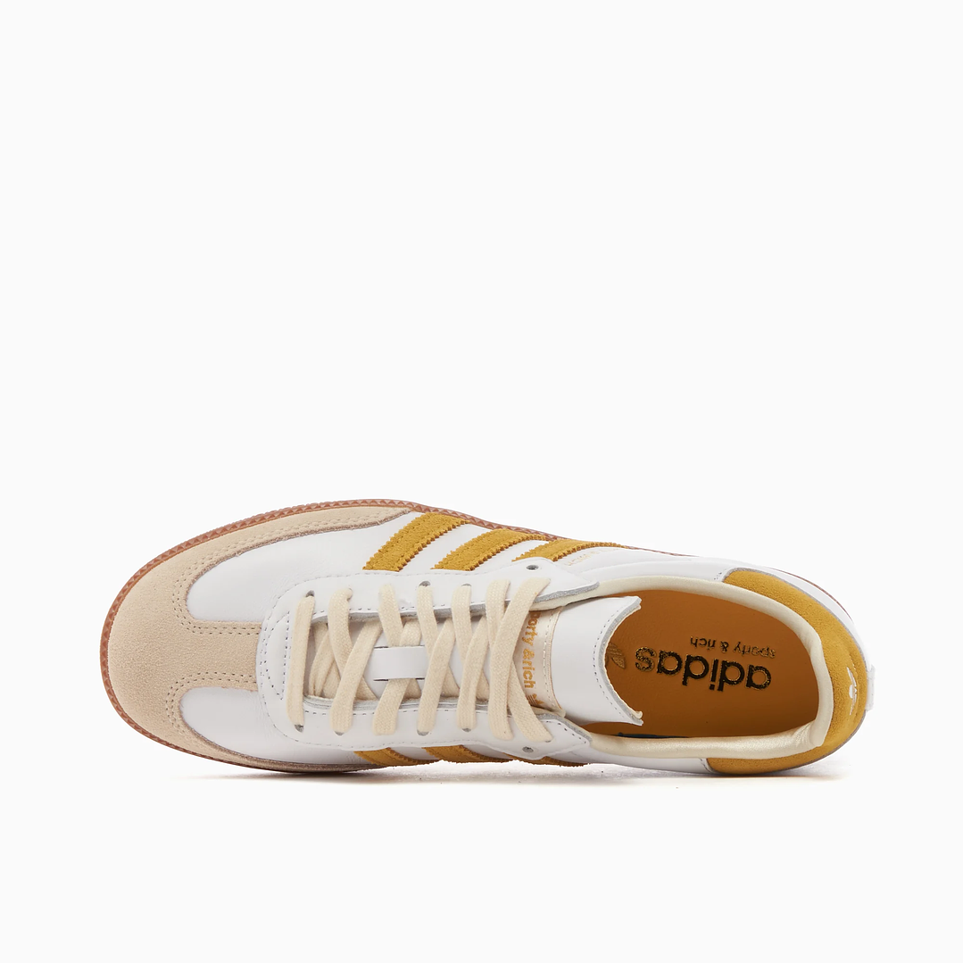 adidas Samba Sporty & Rich White Bold Gold 4