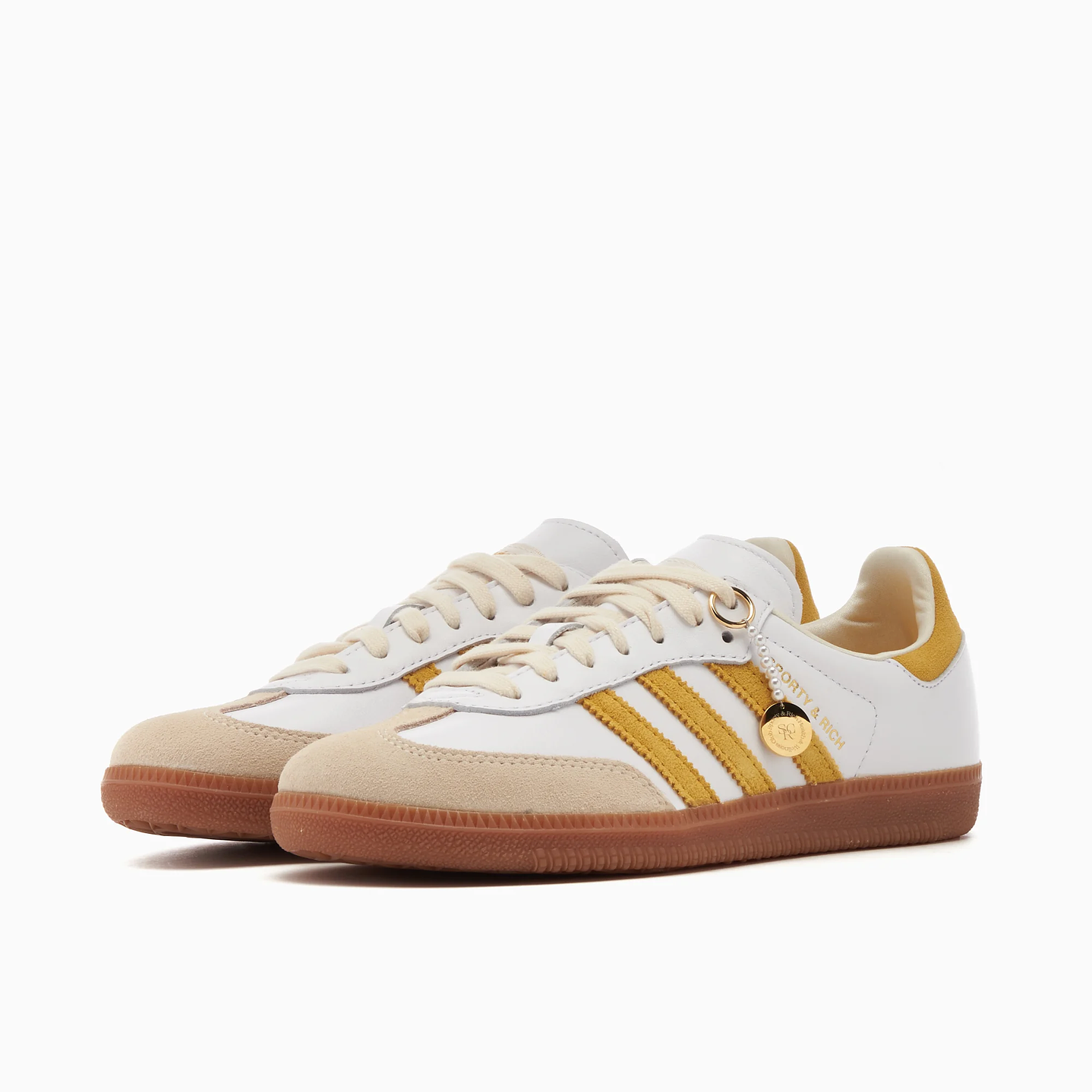 adidas Samba Sporty & Rich White Bold Gold 2