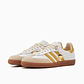 adidas Samba Sporty & Rich White Bold Gold - Thumbnail 2
