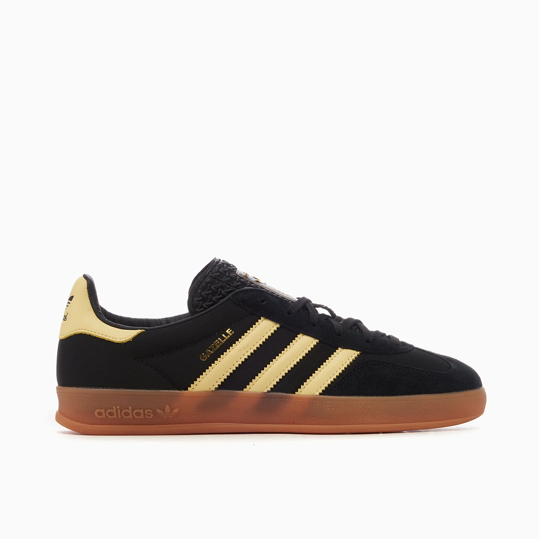 adidas Gazelle Indoor Black Almost Yellow Gum 3