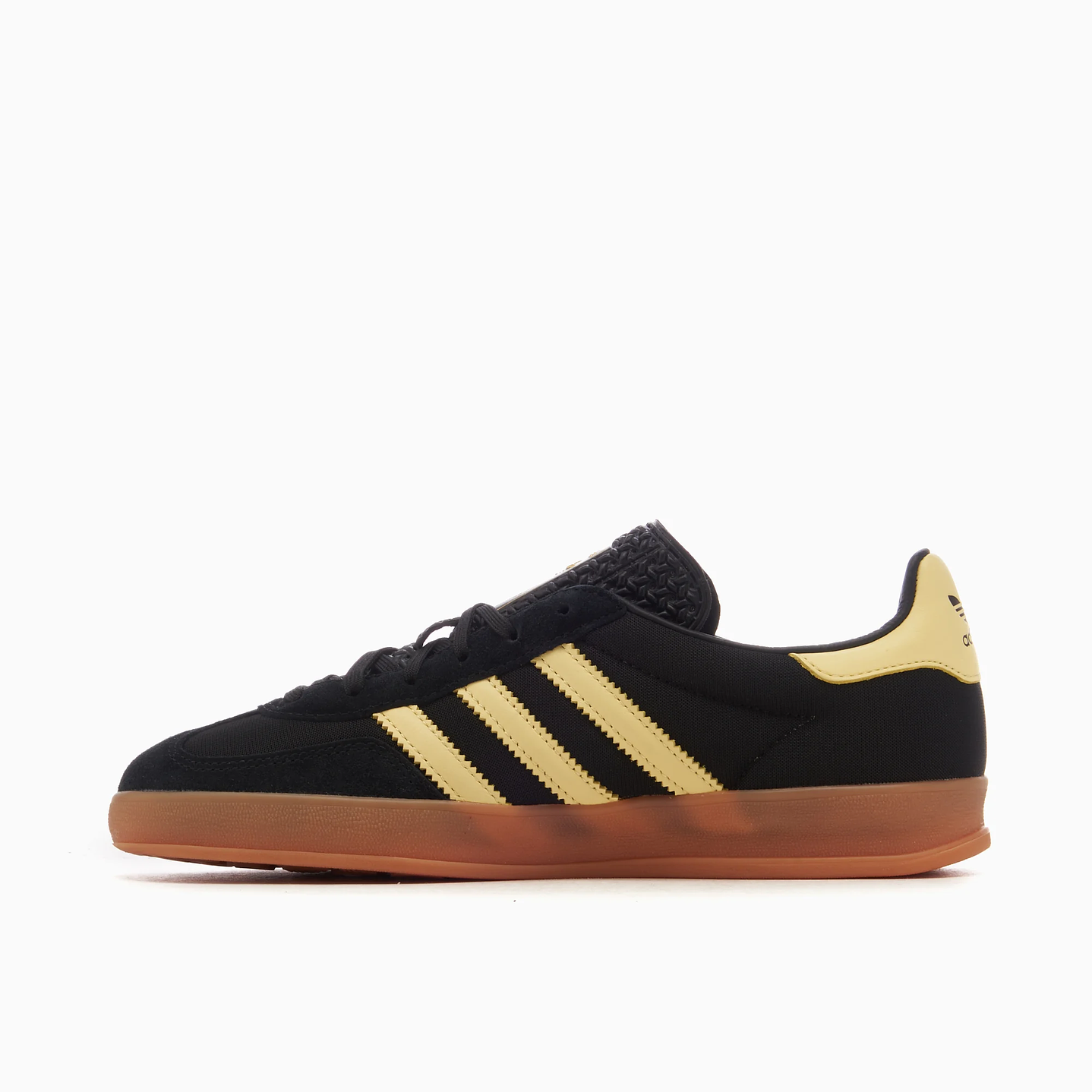 adidas Gazelle Indoor Black Almost Yellow Gum 1