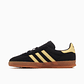 adidas Gazelle Indoor Black Almost Yellow Gum - Thumbnail 1