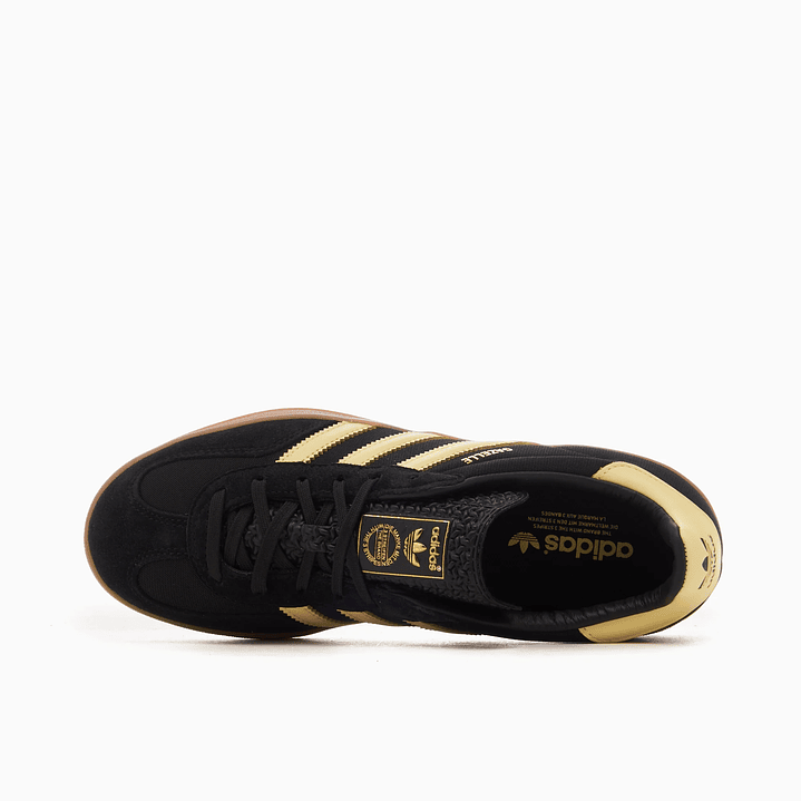 adidas Gazelle Indoor Black Almost Yellow Gum 4