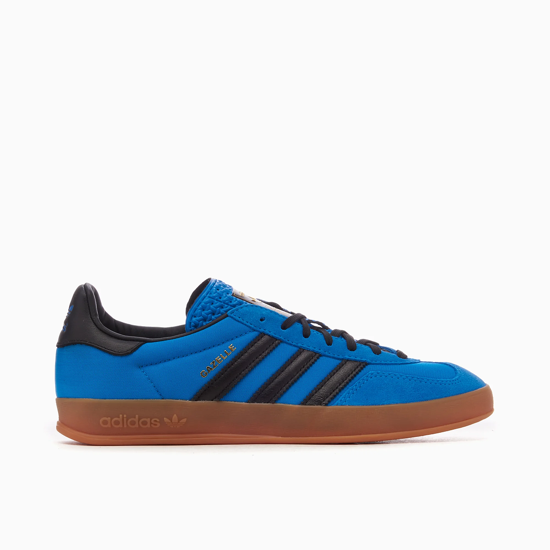 adidas Gazelle Indoor Bright Blue Black Gum 3