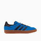 adidas Gazelle Indoor Bright Blue Black Gum - Thumbnail 3