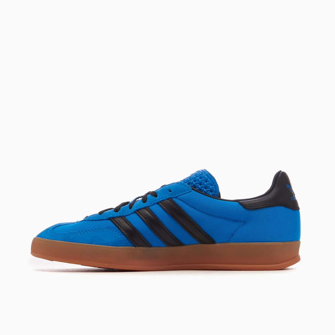 adidas Gazelle Indoor Bright Blue Black Gum 1