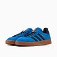 adidas Gazelle Indoor Bright Blue Black Gum - Thumbnail 2