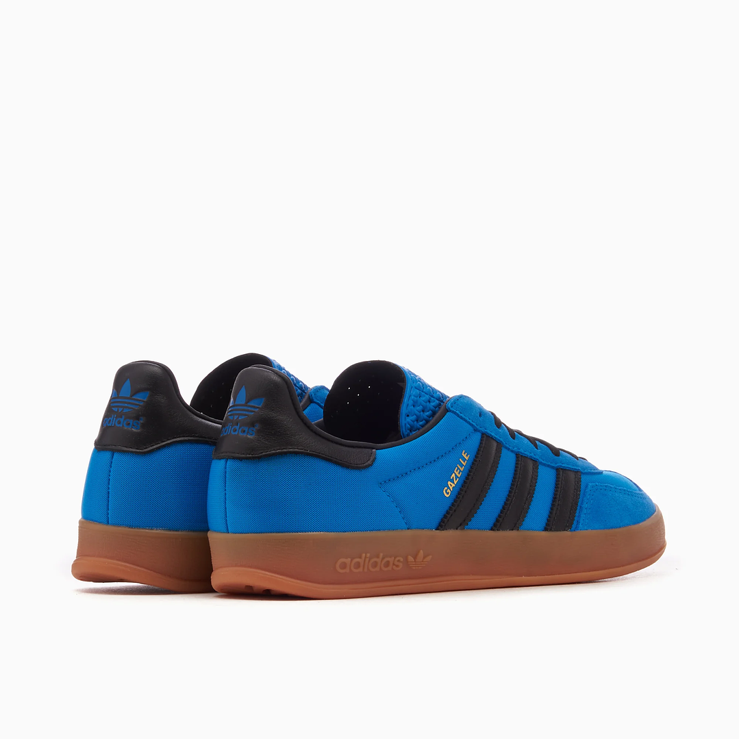 adidas Gazelle Indoor Bright Blue Black Gum 6