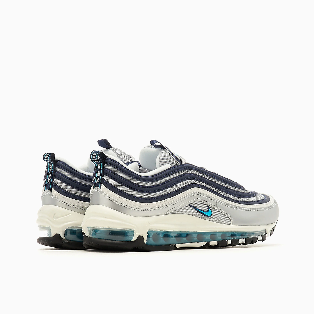 Nike Air Max 97 Metallic Silver Chlorine Blue (Women's) 6