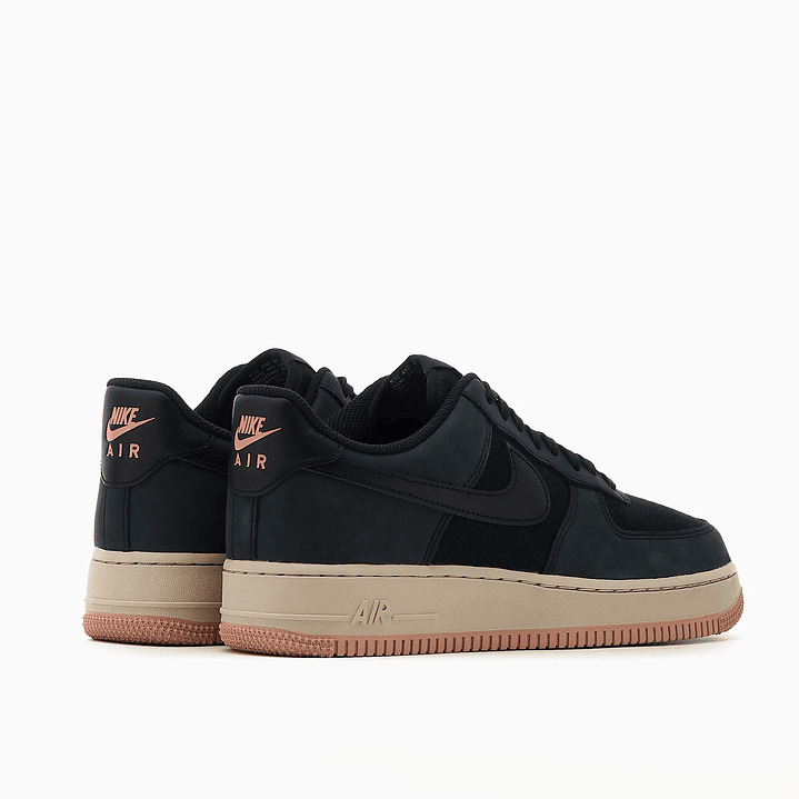 Nike Air Force 1 Low '07 LX Black Red Stardust 6