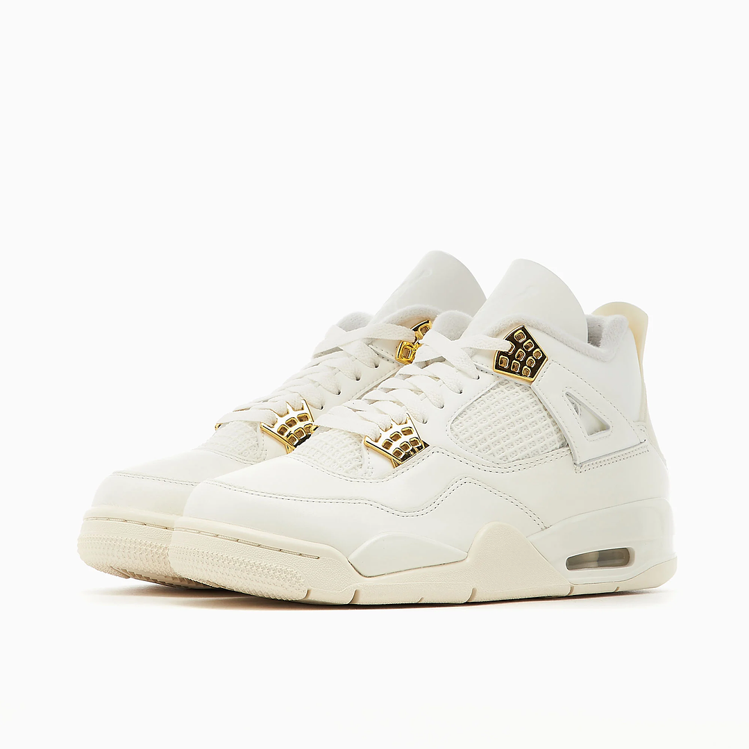 Jordan 4 Retro Metallic Gold (Women's) 2