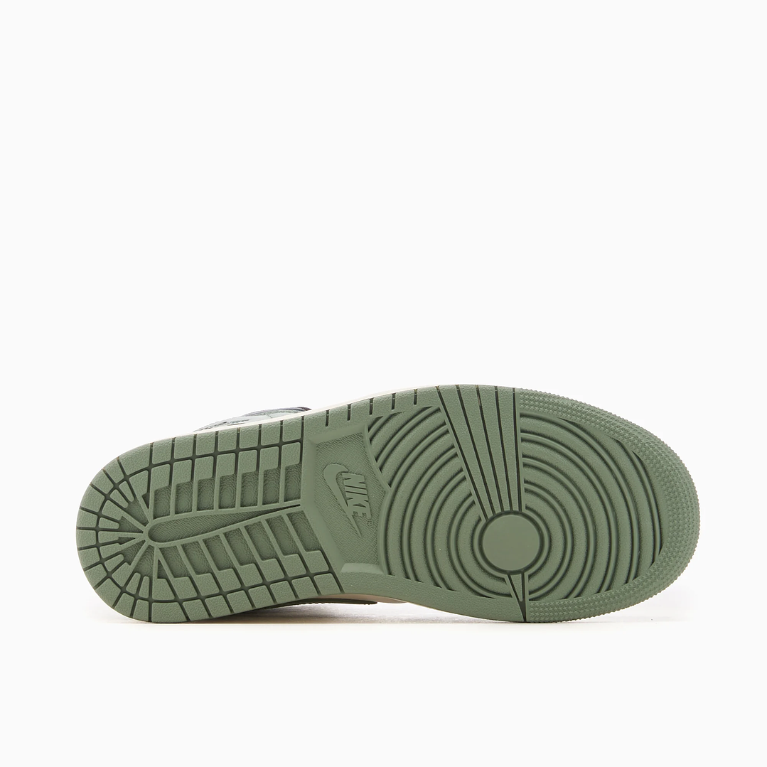 Jordan 1 Mid Jade Smoke (Women's) 4