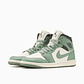 Jordan 1 Mid Jade Smoke (Women's) - Thumbnail 2