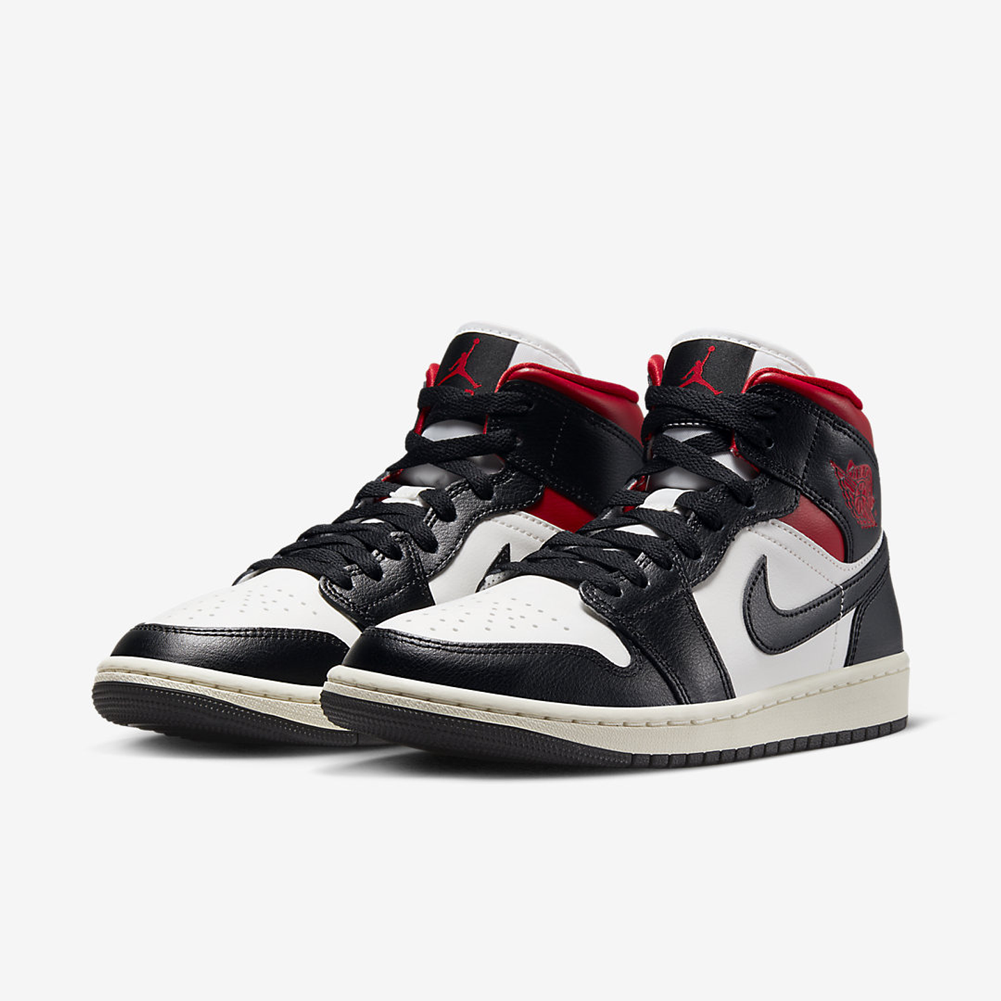 Jordan 1 Mid Gym Red Panda (Women's) 2