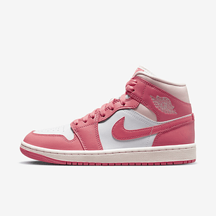 Jordan 1 Mid Strawberries and Cream (Women's)