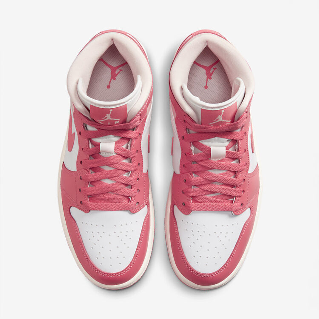 Jordan 1 Mid Strawberries and Cream (Women's) 4