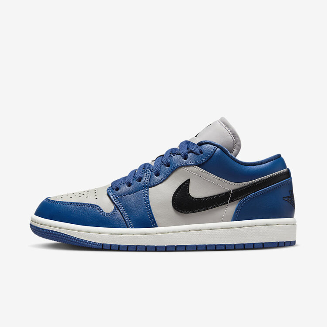 Jordan 1 Low French Blue College Grey (Women's) 1