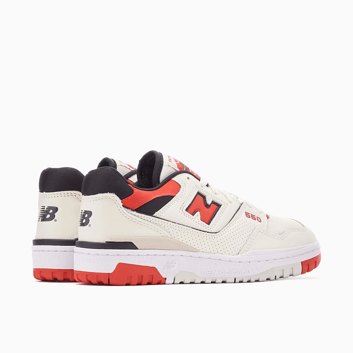 New Balance 550 Sea Salt True Red 6