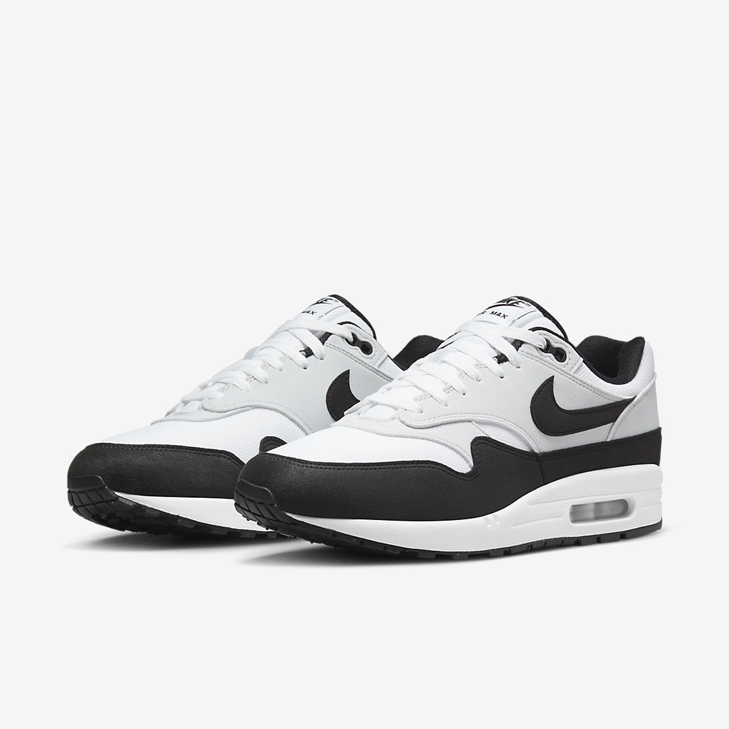 Nike Air Max 1 White Black 2