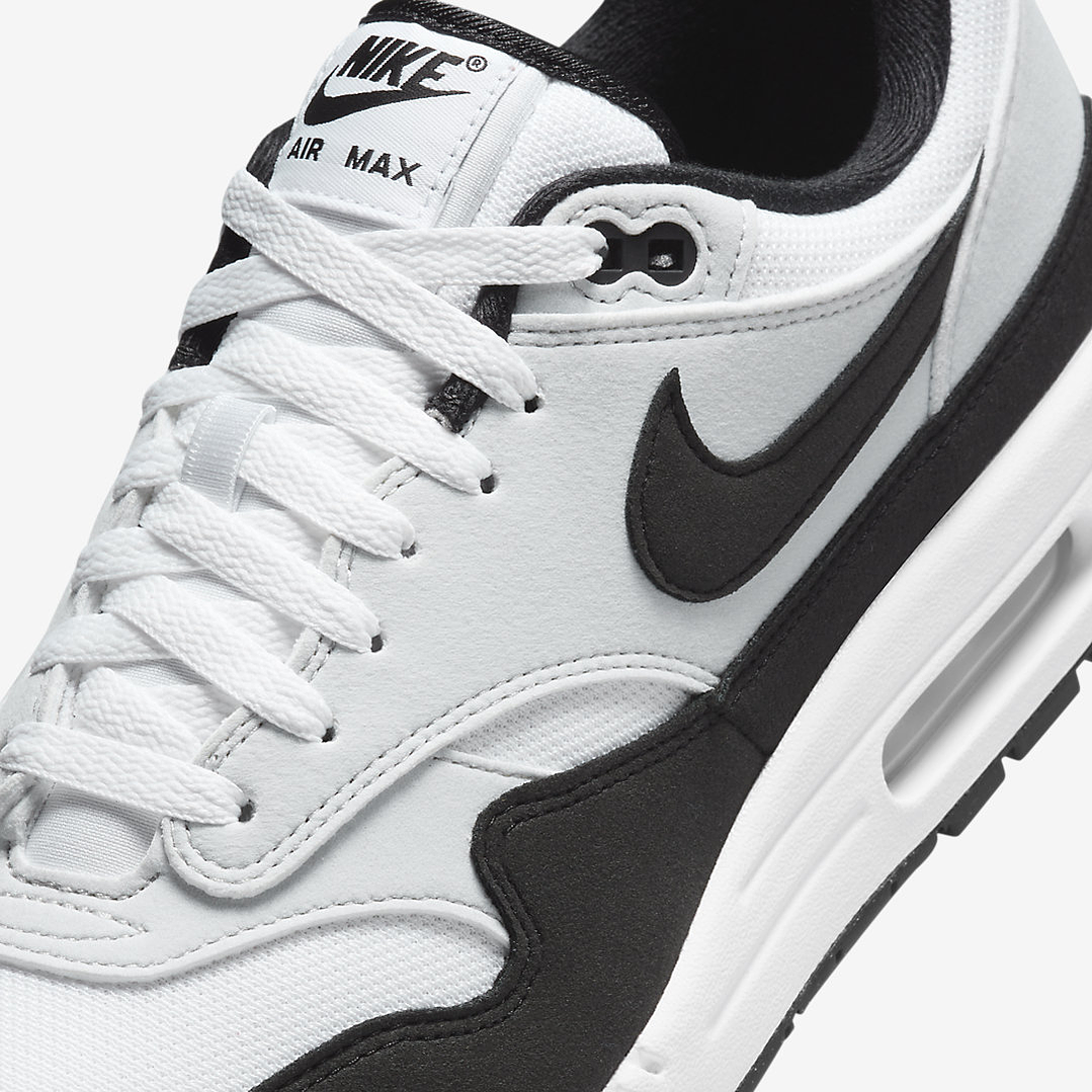 Nike Air Max 1 White Black 6