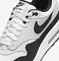 Nike Air Max 1 White Black - thumbnail 6