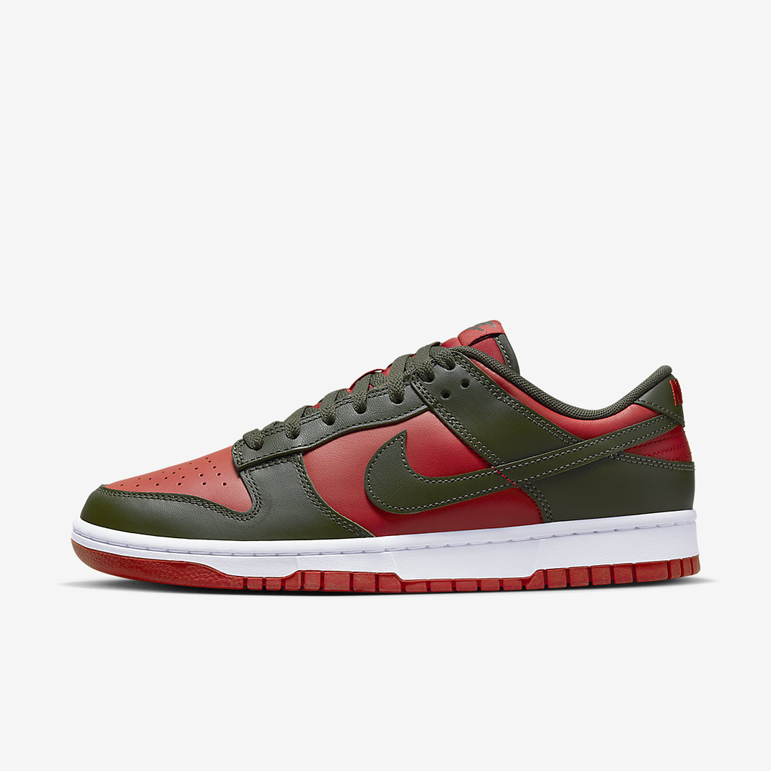 Nike Dunk Low Mystic Red Cargo Khaki 1