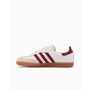 adidas Samba Sporty & Rich White Collegiate Burgundy