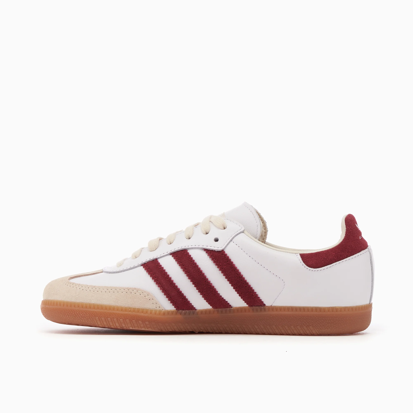 adidas Samba Sporty & Rich White Collegiate Burgundy 1