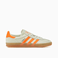 adidas Gazelle Indoor Linen Green Solar Orange - Thumbnail 3