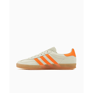 adidas Gazelle Indoor Linen Green Solar Orange