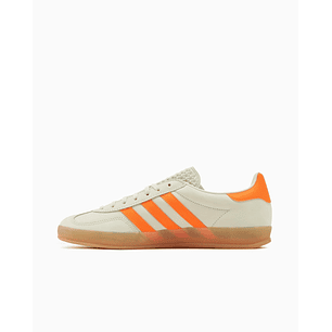 adidas Gazelle Indoor Linen Green Solar Orange