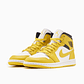 Jordan 1 Mid Vivid Sulfur (Women's) - thumbnail 2