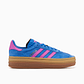 adidas Gazelle Bold Bold Blue Lucid Pink (Women's) - Thumbnail 3