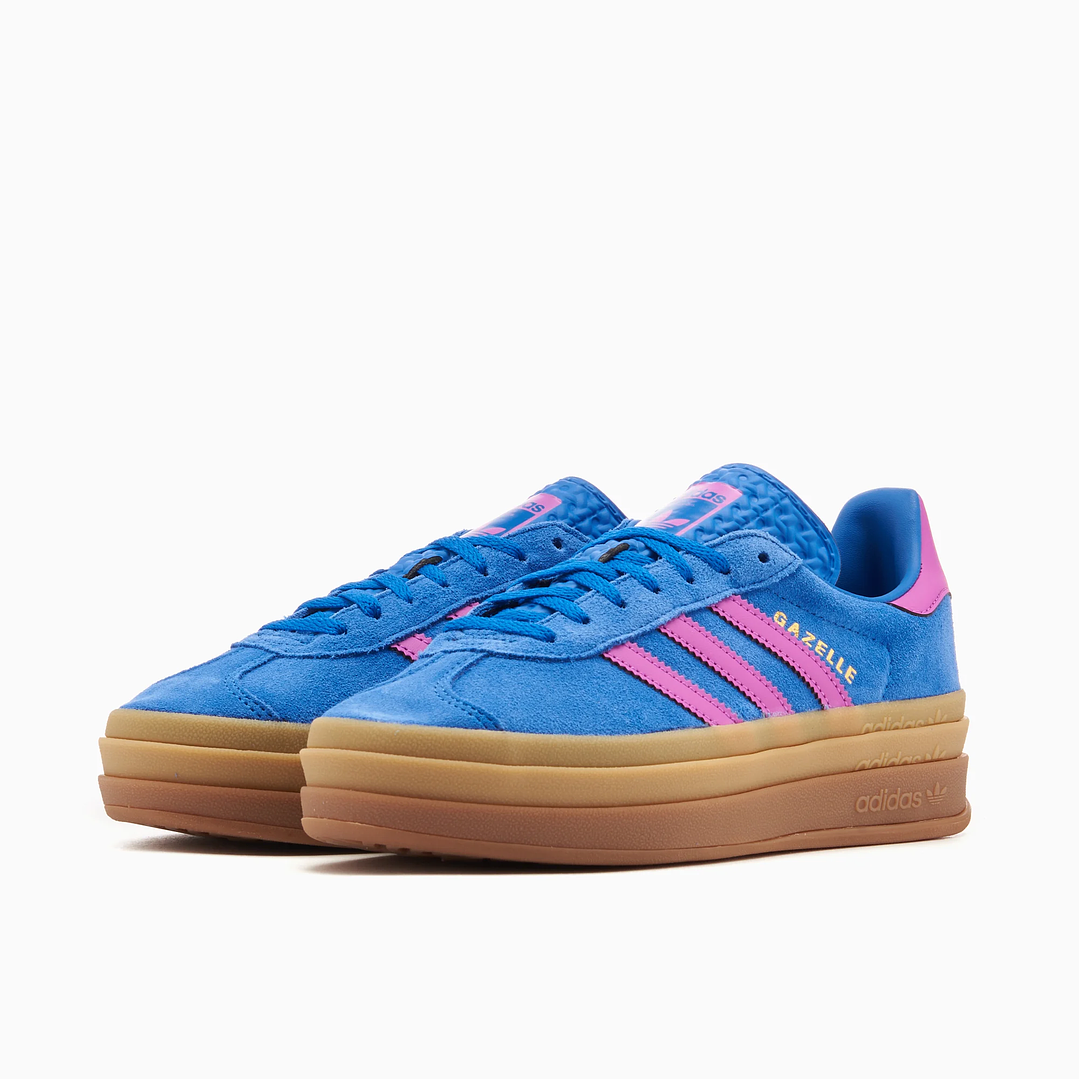 adidas Gazelle Bold Bold Blue Lucid Pink (Women's) 2