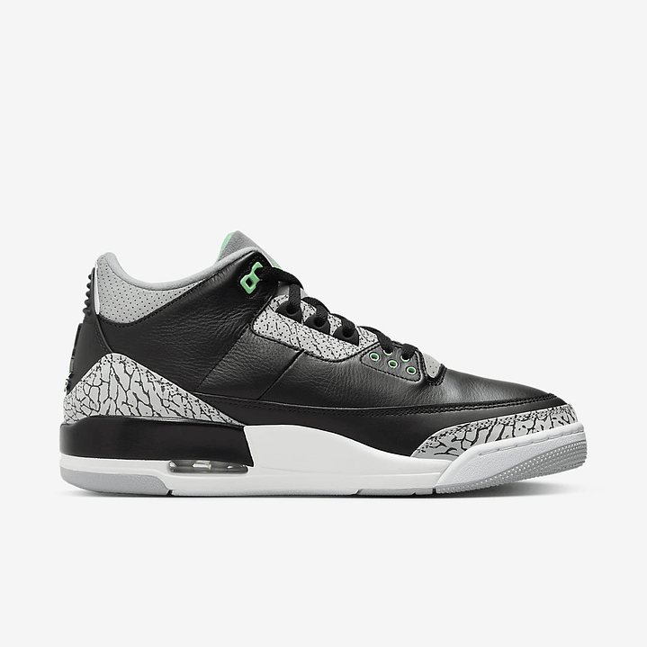 Jordan 3 Retro Green Glow 3