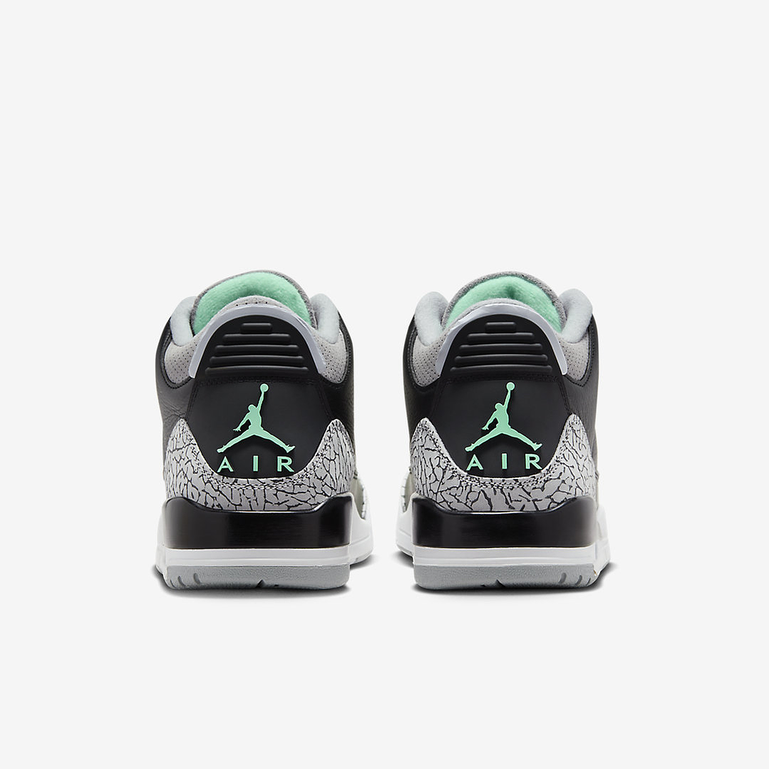 Jordan 3 Retro Green Glow 5