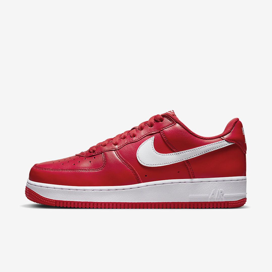 Nike Air Force 1 Low Retro QS Color of the Month University Red White 1