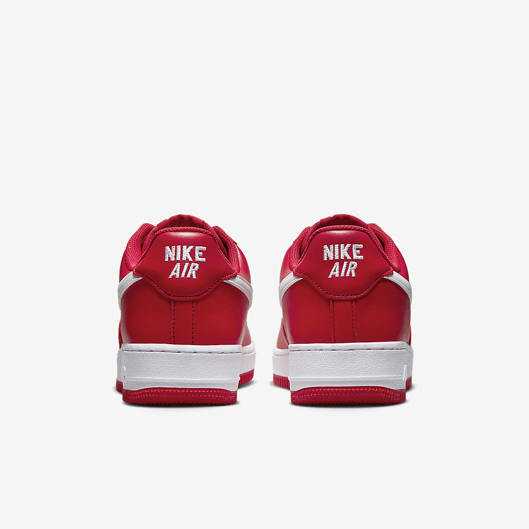 Nike Air Force 1 Low Retro QS Color of the Month University Red White 6